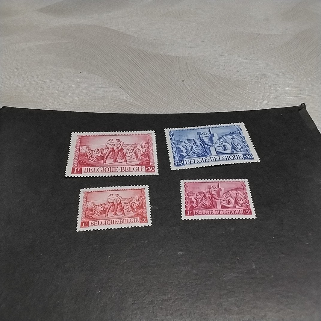 BELGIE 697/700 postfris met cote 3,95 €, Ophalen of Verzenden, Postfris