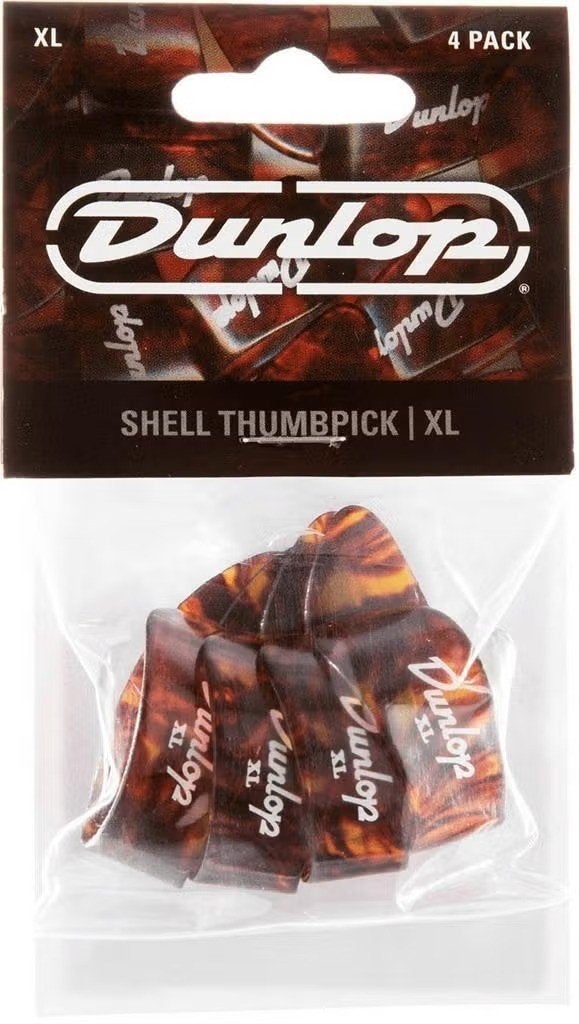 Jim Dunlop rechtshandige duimplectrum Extra Large 4-pack, Ophalen of Verzenden, Nieuw, Banjo