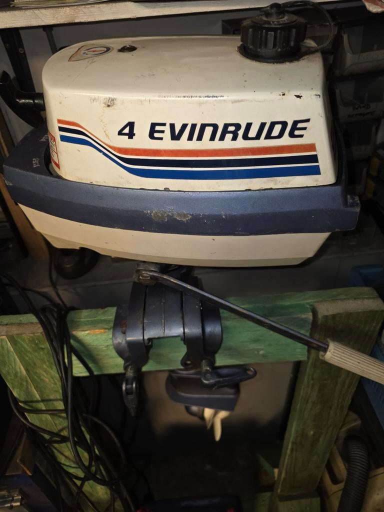 Evinrude 4pk, Watersport en Boten, Ophalen, Gebruikt, Minder dan 5 pk, Buitenboordmotor