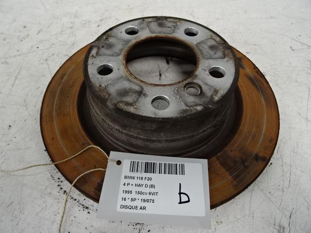 REMSCHIJF ACHTER BMW 1 serie (F20) (01-2010/06-2019), Gebruikt, BMW