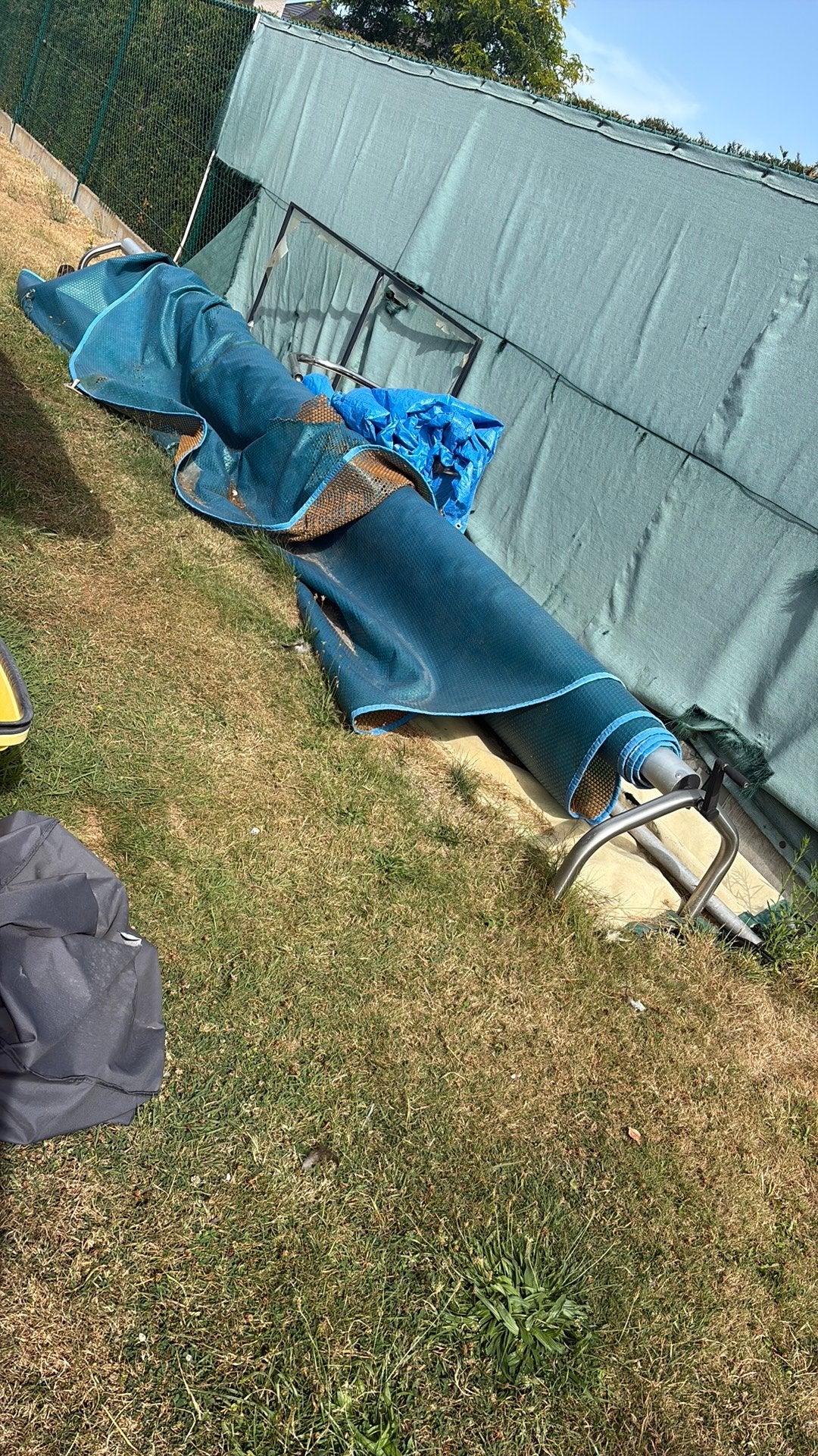 Zwembad oprolsysteem, Tuin en Terras, Ophalen of Verzenden, Gebruikt