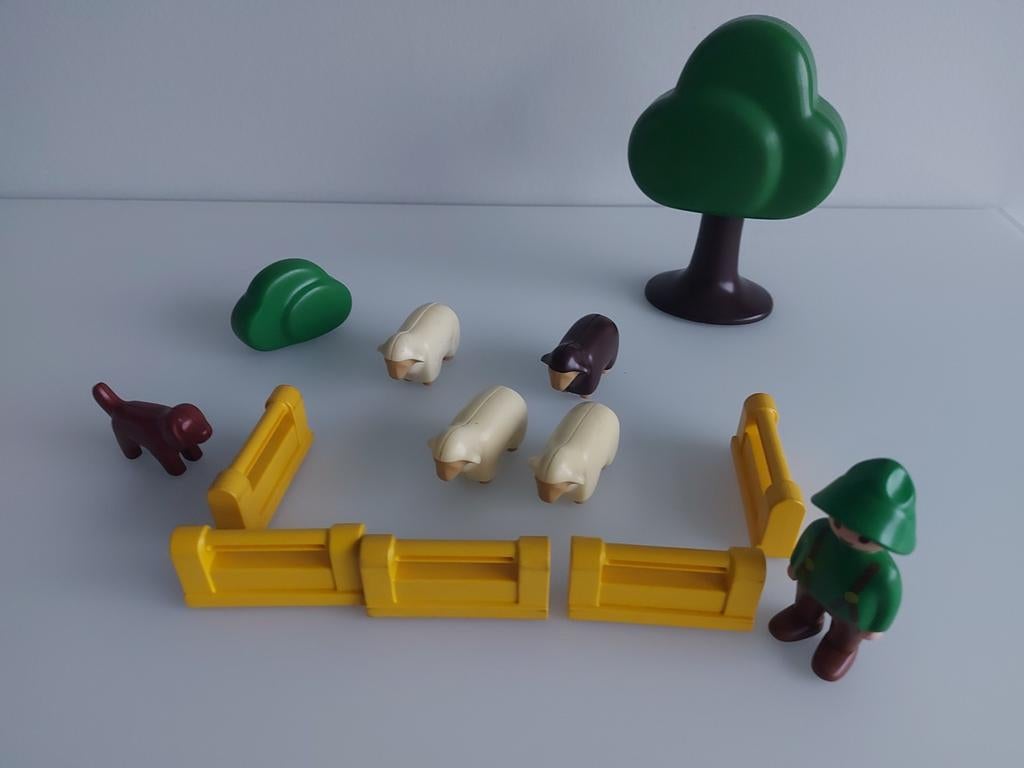Playmobil 123 Berger avec mouton et chien, Enlèvement ou Envoi, Utilisé