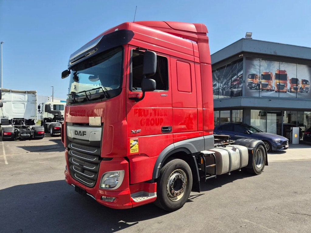 DAF XF 480 FT SPACE CAB ZF INTARDER, Rouge, Achat, Euro 6, Entreprise