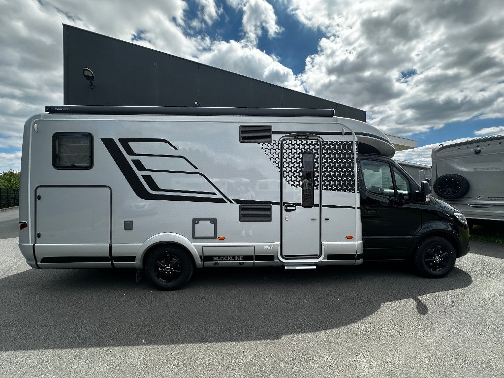 Hymer MasterLine T 780 BlackLine, Caravans en Kamperen, Automaat, Ringverwarming, Raamblindering, 7 tot 8 meter