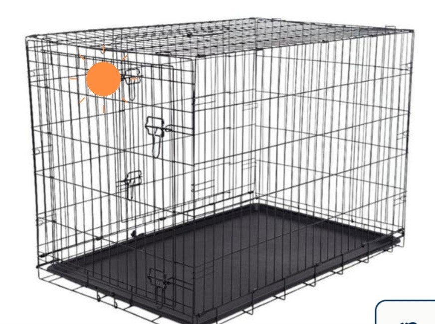 Grande cage Honden bench, Animaux & Accessoires, Caisses pour chiens, Enlèvement, Comme neuf
