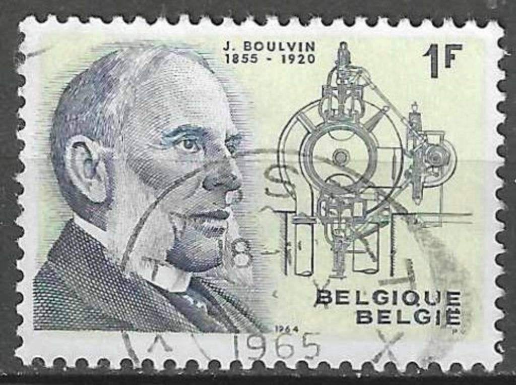 Belgie 1964 - Yvert/OBP 1282 - Jules Boulvin (ST), Postzegels en Munten, Postzegels | Europa | België, Verzenden, Gestempeld, Gestempeld