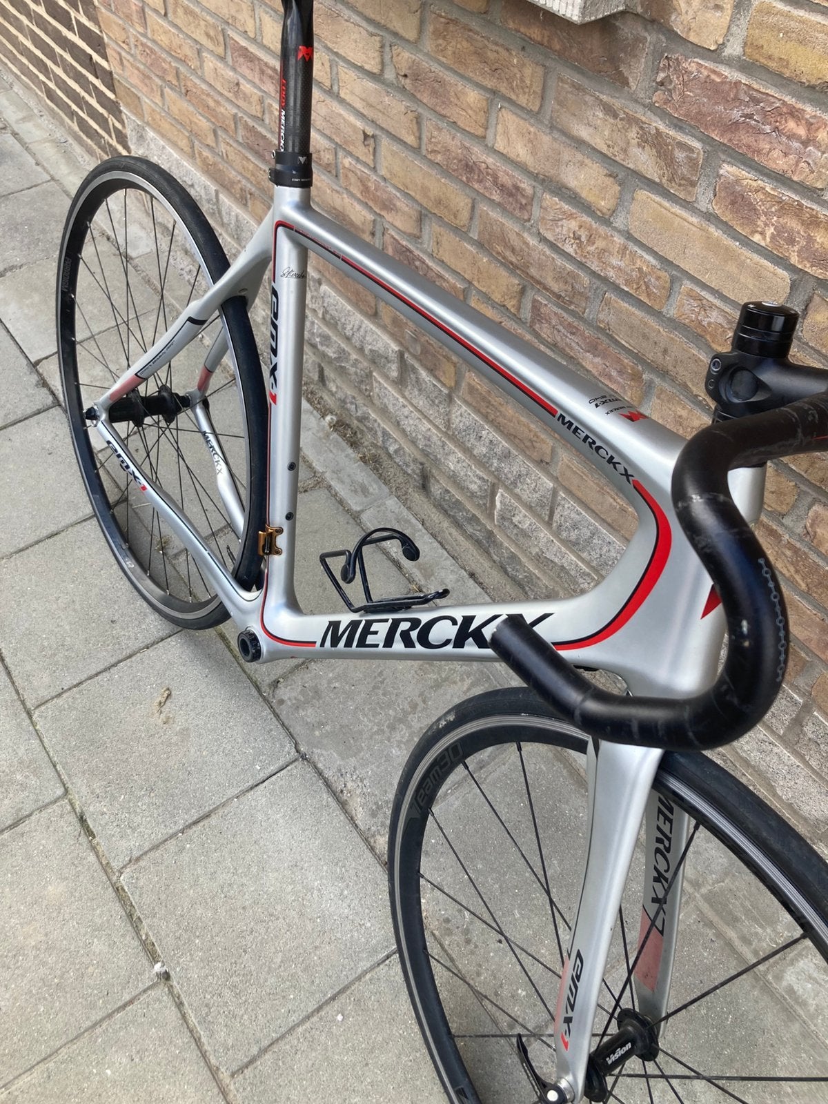 Frameset Eddy Merckx, 28 inch, Gebruikt, Carbon, 53 tot 57 cm