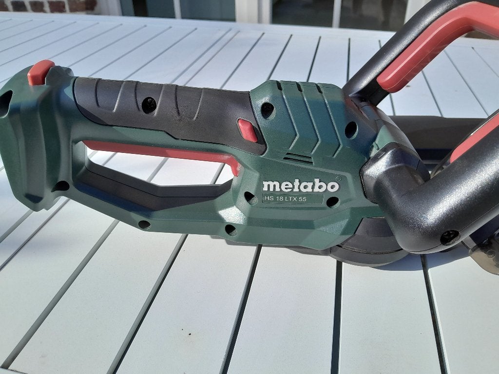 Taille-haies Metabo, Tuin en Terras, Heggenscharen, Ophalen, Zo goed als nieuw, Accu, Metabo