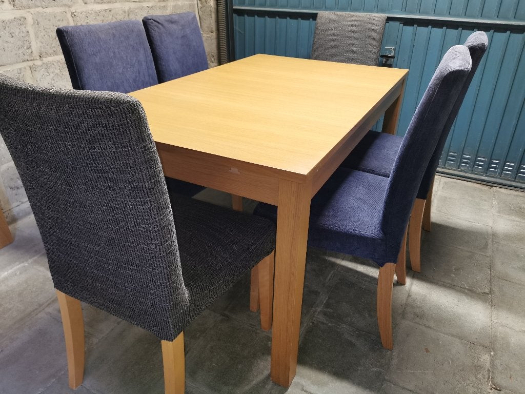 Tafel Ikea zeer goede staat, Huis en Inrichting, Tafels | Eettafels, Ophalen, Gebruikt, Eikenhout, 200 cm of meer