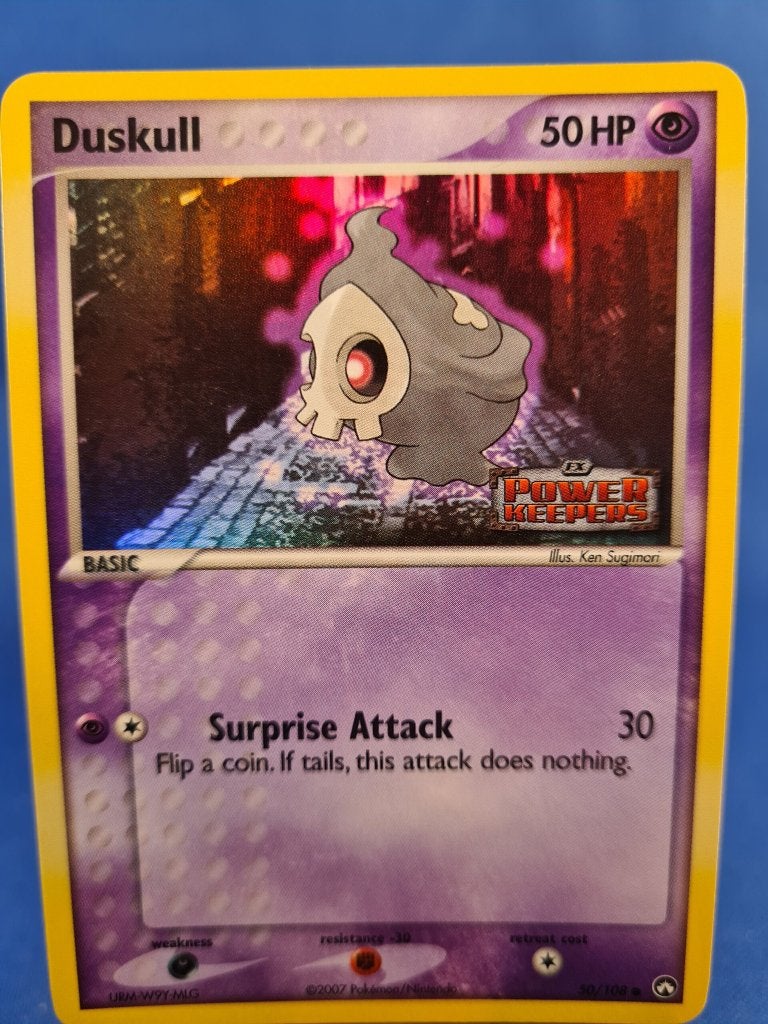 Duskull 50/108 - Power Keepers (Reverse Holo), Envoi, Utilisé