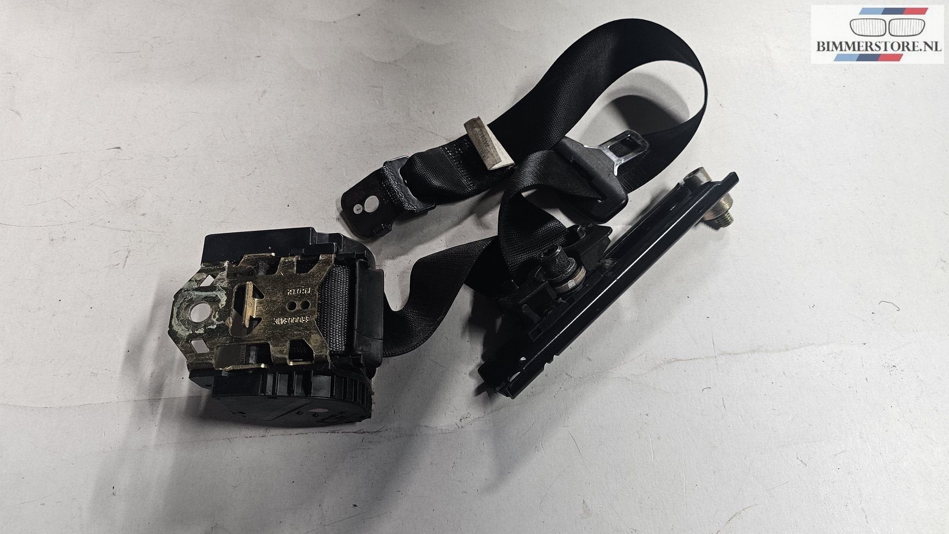 Gordel B stijl links voorzijde BMW X5 serie E53 72118402691, Gebruikt, -, Ophalen of Verzenden, -