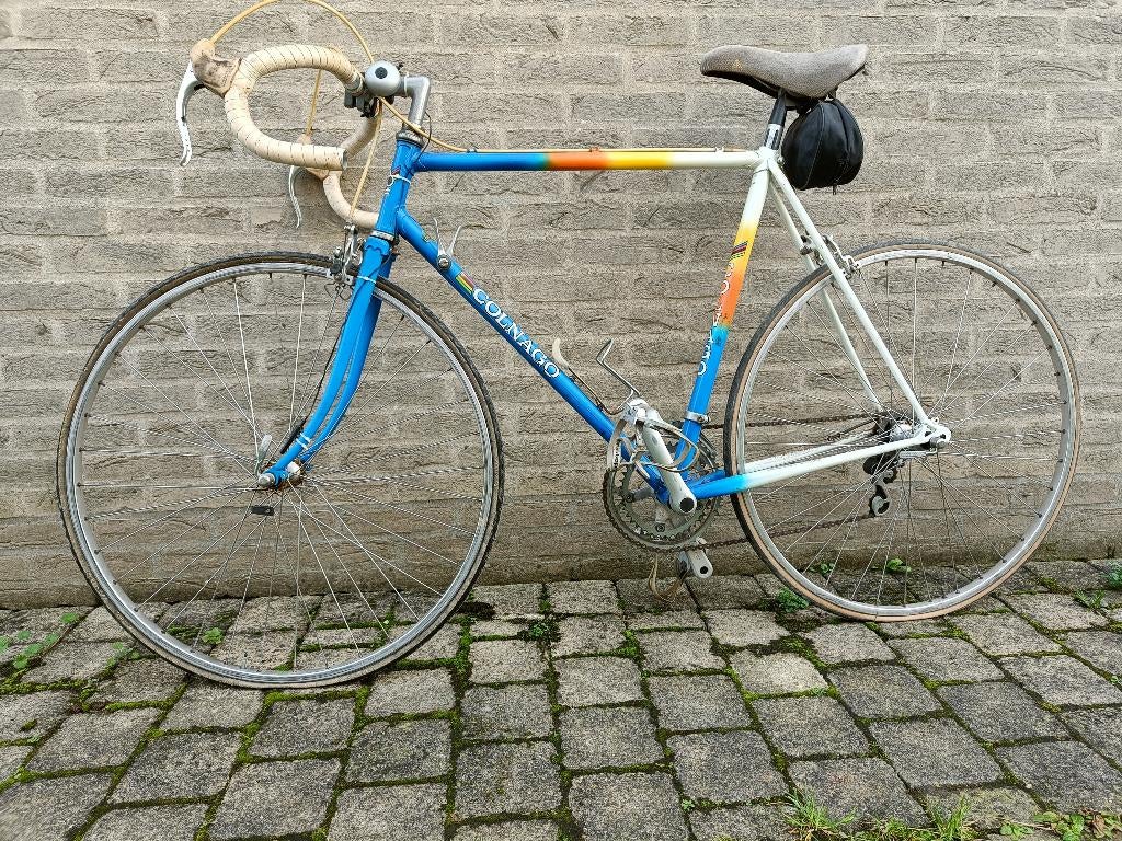 Colnago retro koersfiets - 14 versnellingen, Autres marques, 10 à 15 vitesses, 57 à 61 cm, Acier