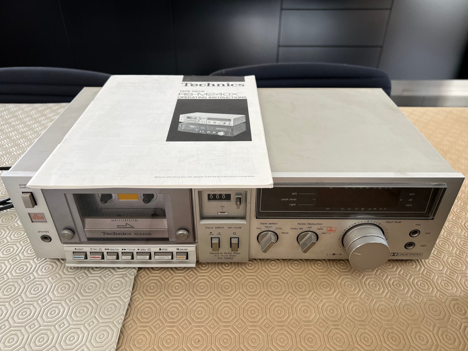 Technics RS-M240X Cassettedeck, Audio, Tv en Foto, Ophalen, Enkel, Overige merken, Auto-reverse