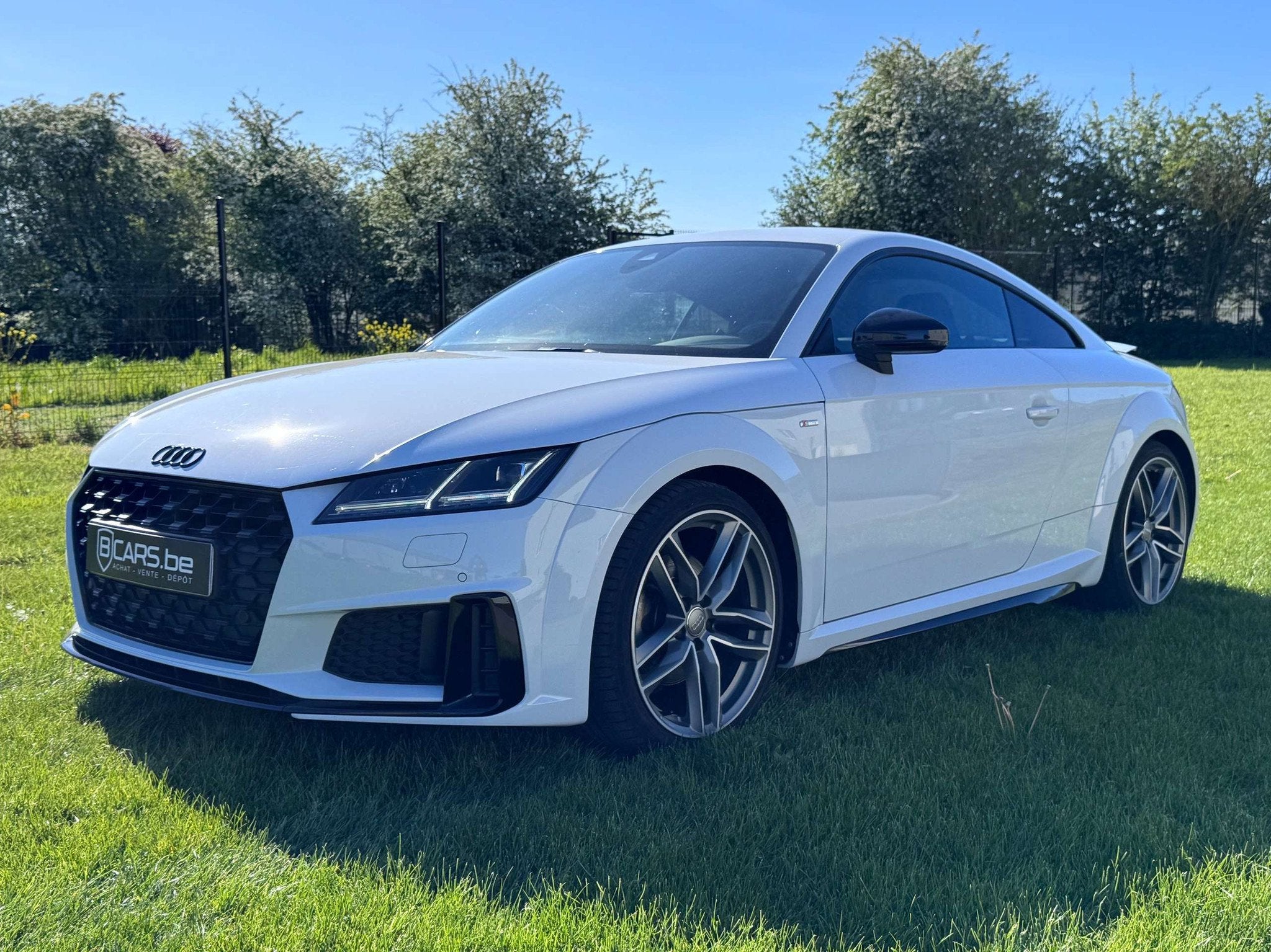 Audi TT Coupé 40 TFSI S TRONIC S LINE SHADOW FULL, Auto's, Gebruikt, 4 cilinders, 1984 cc, Wit