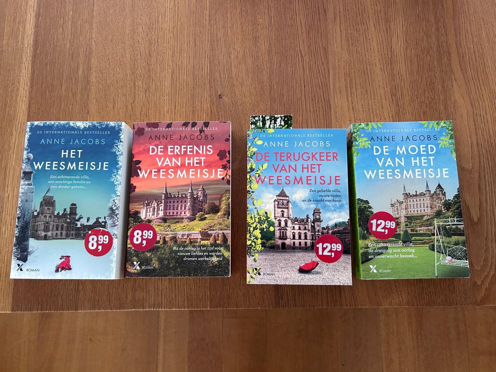 Anne Jacobs - het weesmeisje (reeks van 4 boeken), Boeken, Ophalen, Gelezen
