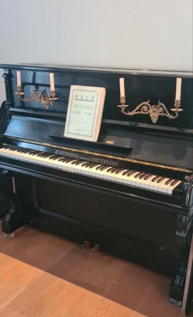 Mooie antieke piano klaar voor gebruik, Muziek en Instrumenten, Ophalen, Piano