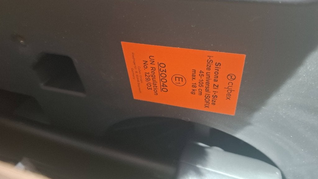 Cybex Sirona Z i-Size, Zo goed als nieuw, Isofix, Slaapstand, Ophalen