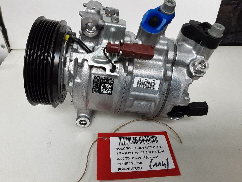 COMPRESSEUR CLIMATISATION Golf VIII (CD1) (3Q0816803D), Volkswagen, Volkswagen AG, Utilisé, Kundenbetreuung@volkswagen.de