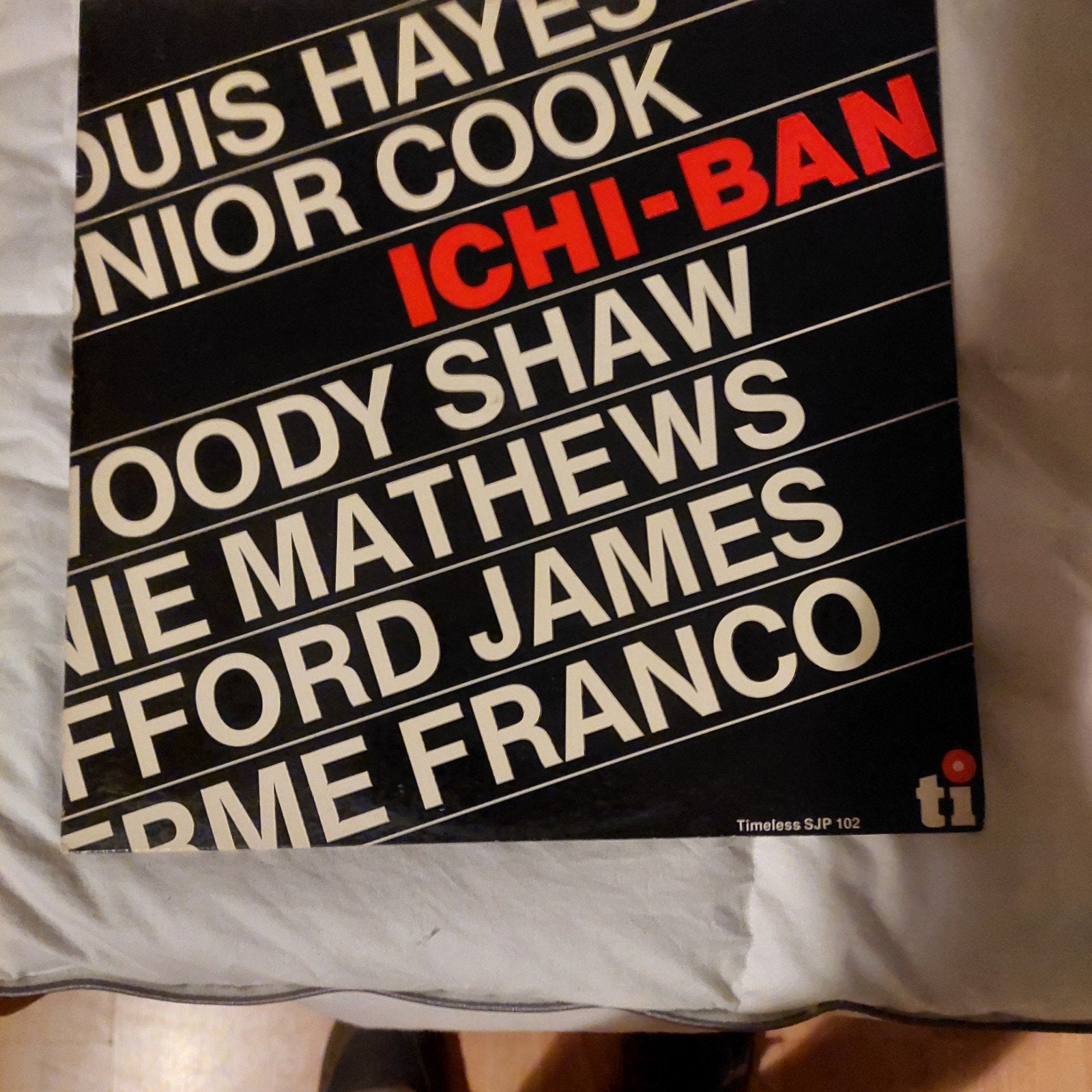 lp Junior Cook ichi ban   timeless, Ophalen, Zo goed als nieuw, Jazz