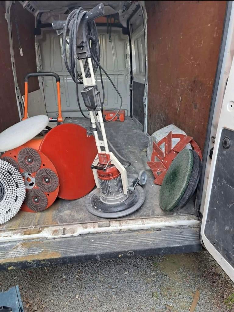 Voegmachine/schuurmachine professionele Raimondi, Ophalen