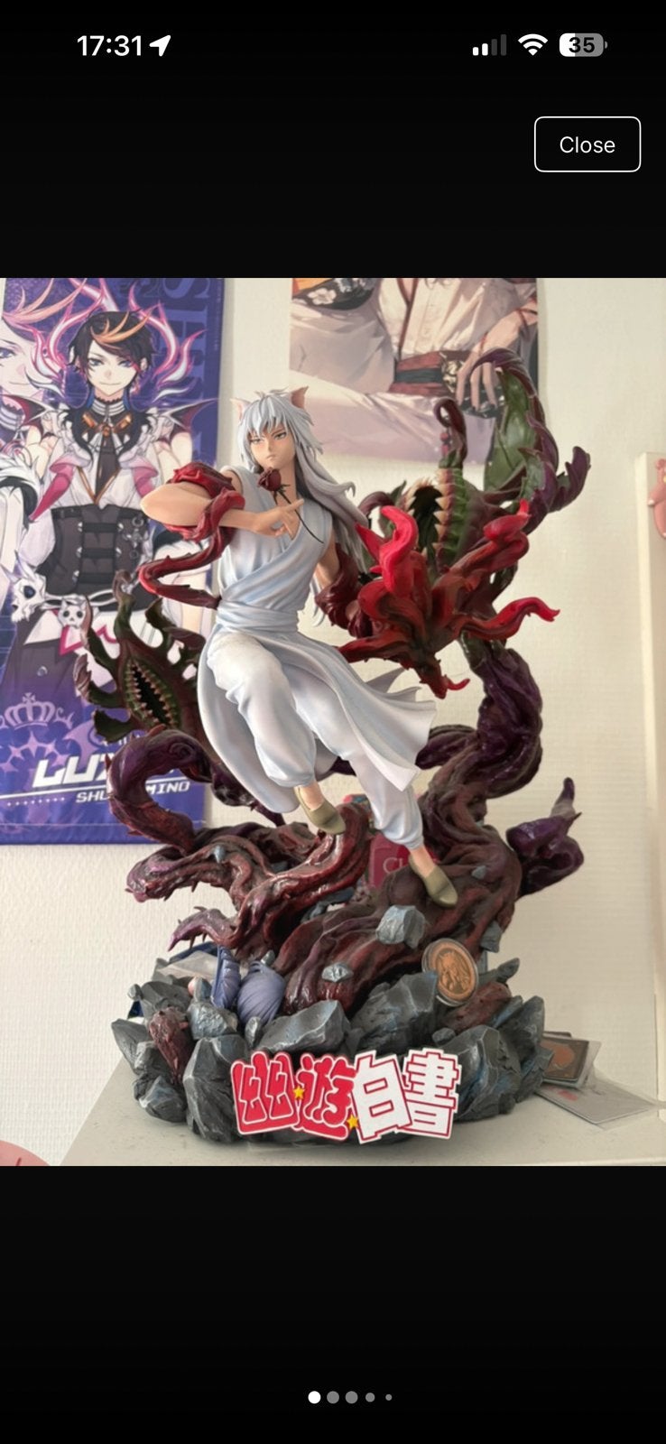 Kurama Resin YuYu Hakusho, Enlèvement