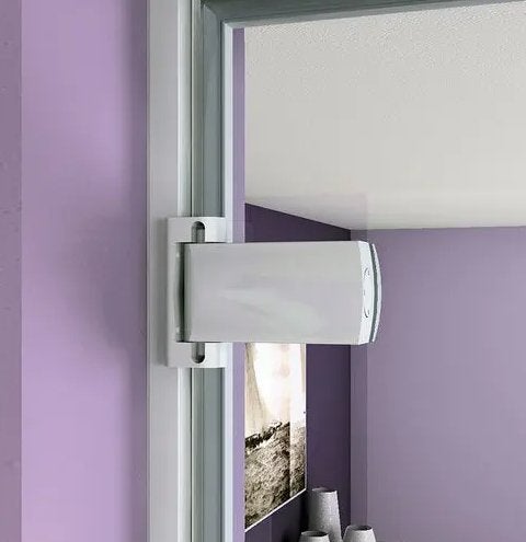 automatische glasdeurscharnier colcom 8060 nieuw in de doos, Ophalen of Verzenden, Nieuw, Inox