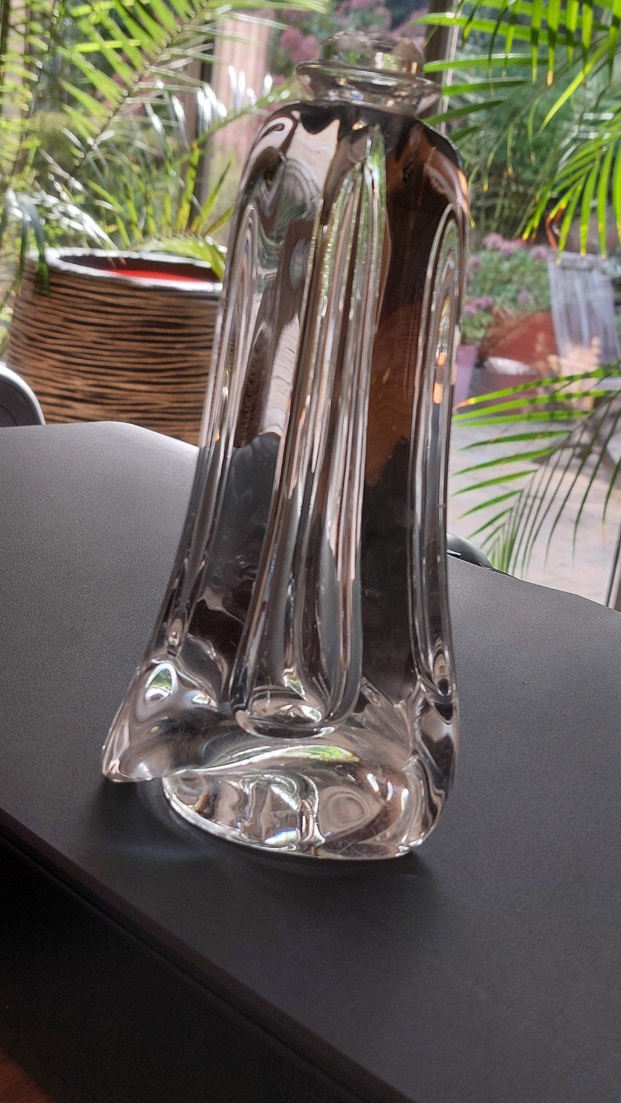 pied de lampe Val Saint  Lambert, Lampe d'ambiance, Autres culots, 20 cm, Autres marques