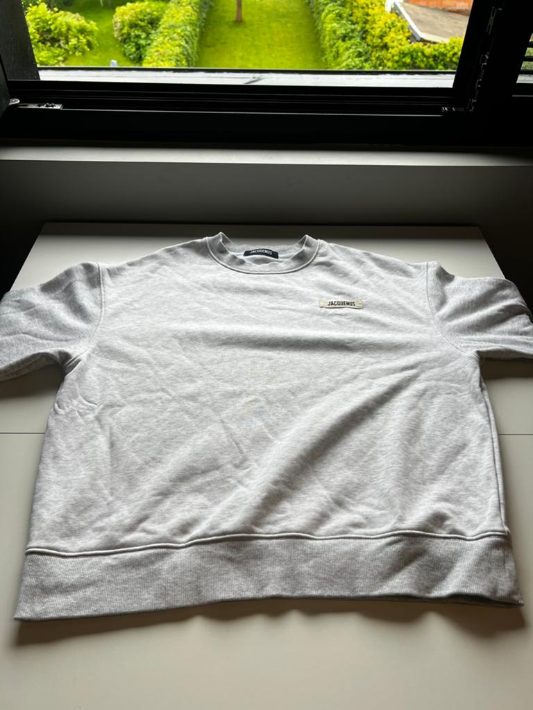 Jacquemus sweater, Enlèvement ou Envoi, Comme neuf, Taille 48/50 (M), Gris