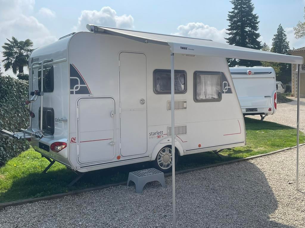 Lichtgewicht caravan stapelbed,Mover,Zonnepaneel,voortent, Stapelbed, Sterckeman, Bedrijf, Treinzit
