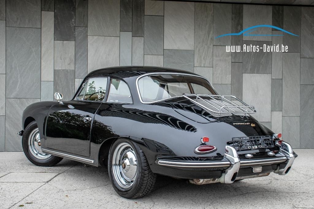Porsche 356 B T6 Coupé Karmann Hardtop Notchback 1.6 1962, Cuir, Radio, Entreprise, Boîte manuelle