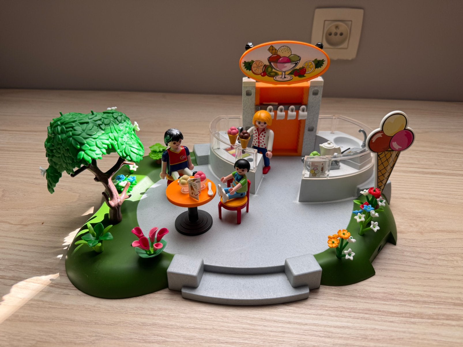 Playmobil ijssalon, Kinderen en Baby's, Ophalen, Gebruikt
