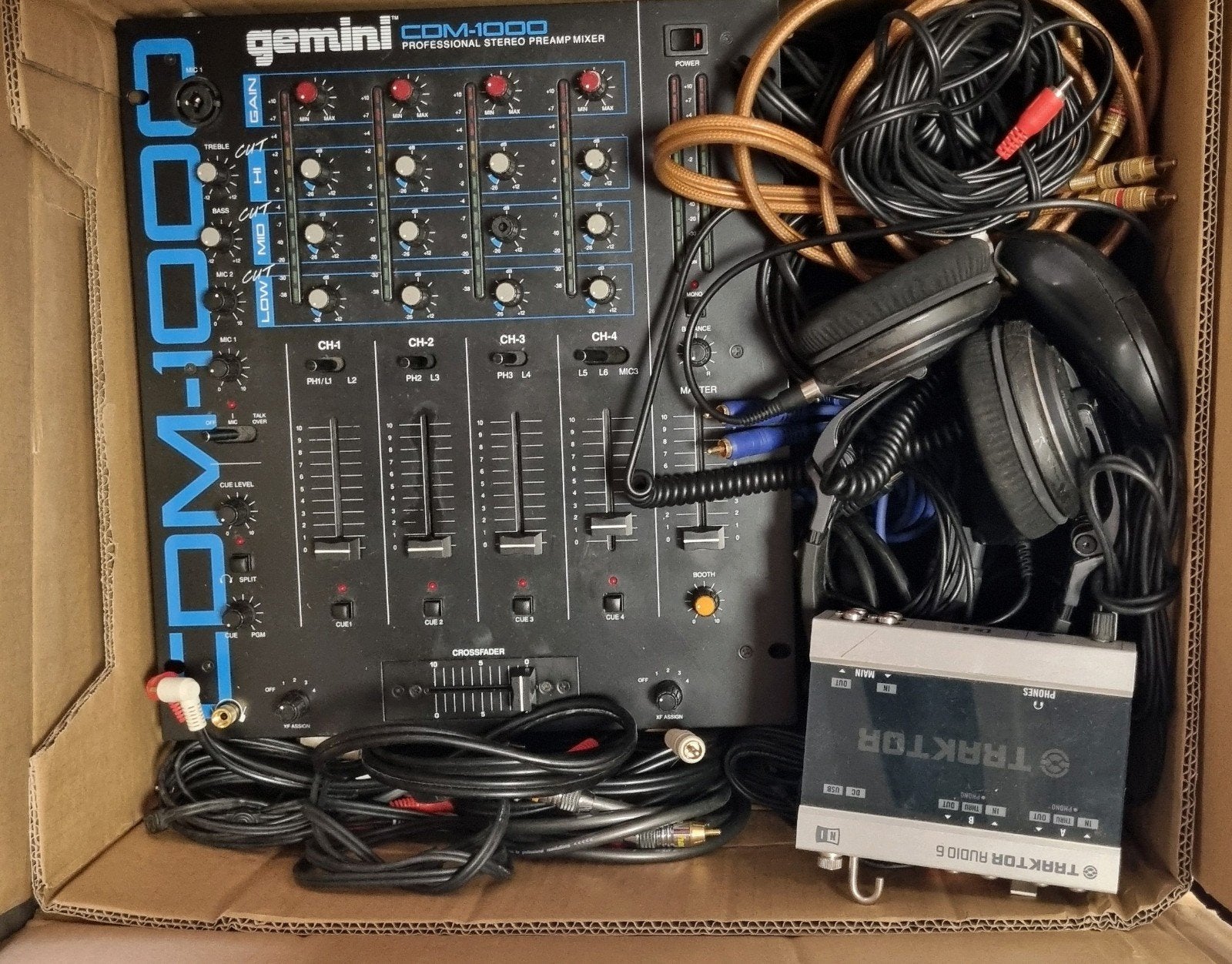 Volledige dj set, inclusief 250 vinyl platen, Ophalen