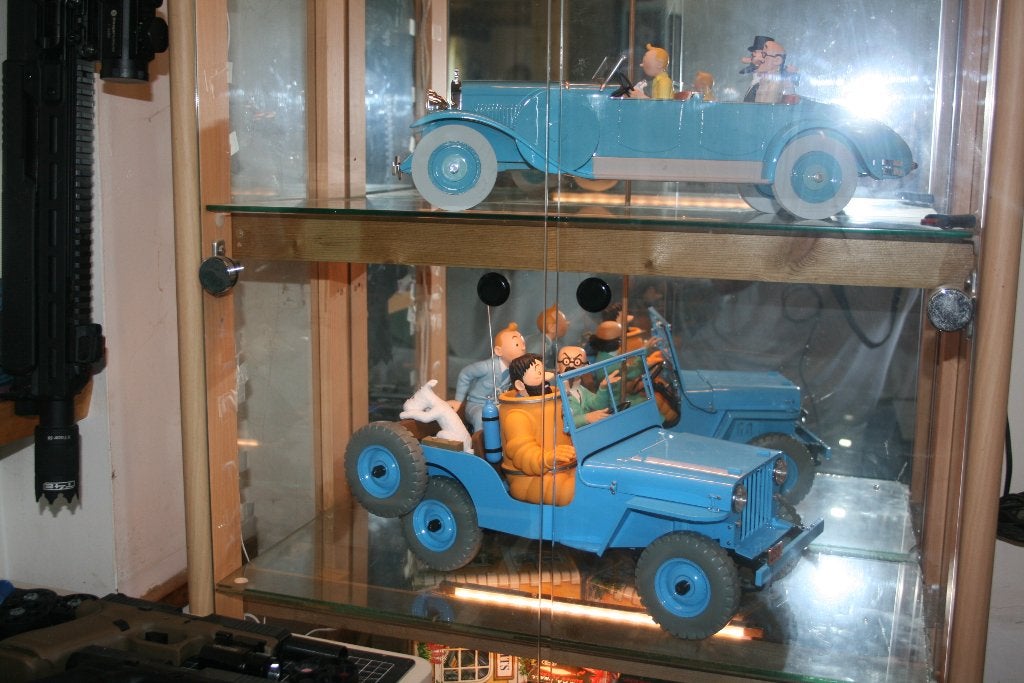 TINTIN JEEP 1/8 MOULINSART 777 EXEMPLAIRES PAS HACHETTE, Enlèvement, Neuf