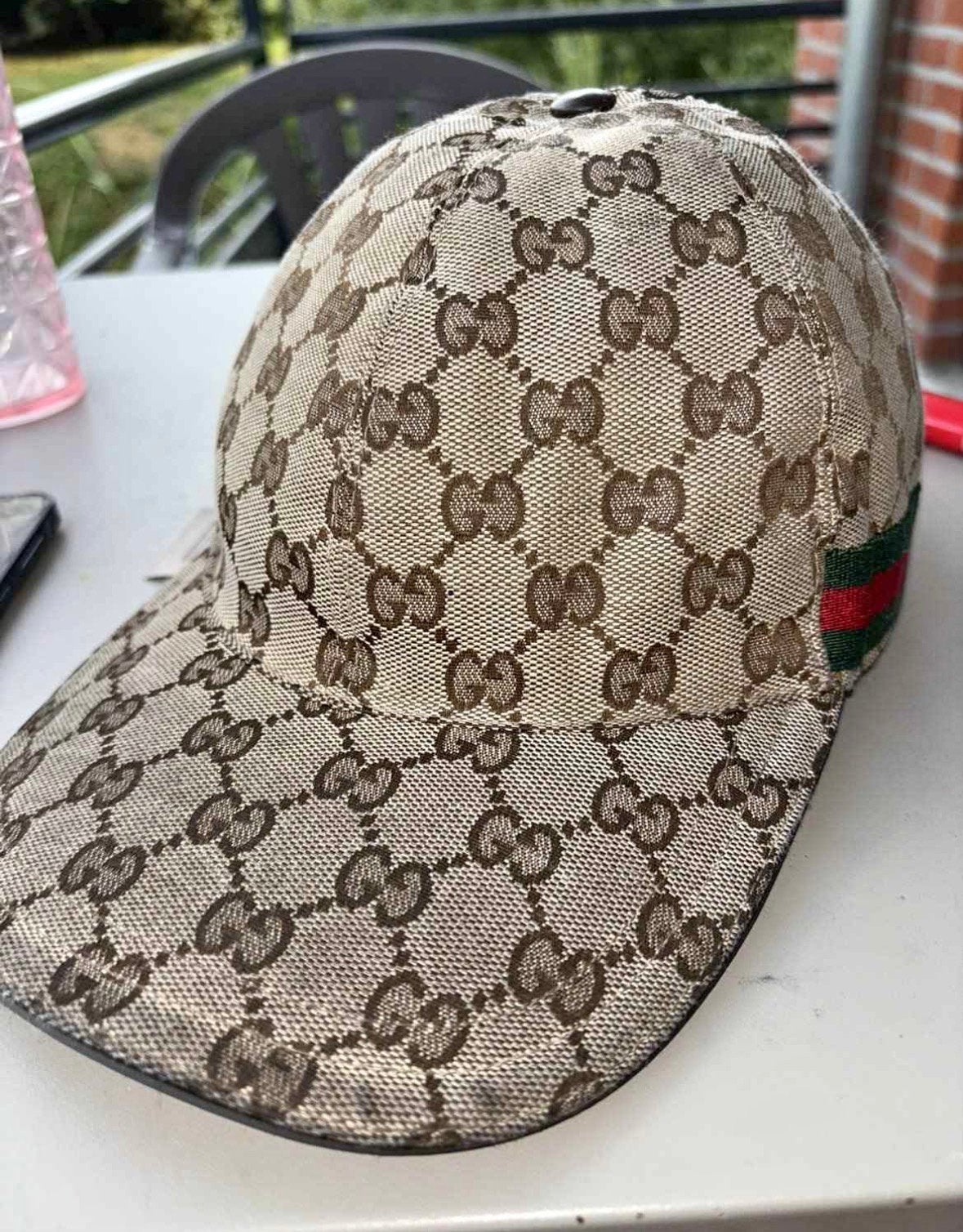 Gucci pet origineel, Verzenden, Zo goed als nieuw, Pet