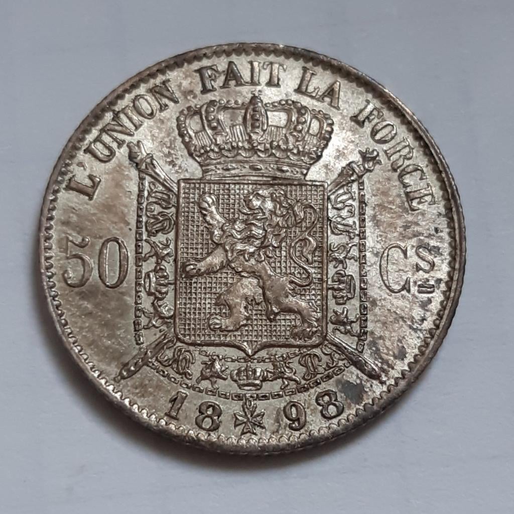 50 centimes 1898, Ophalen of Verzenden