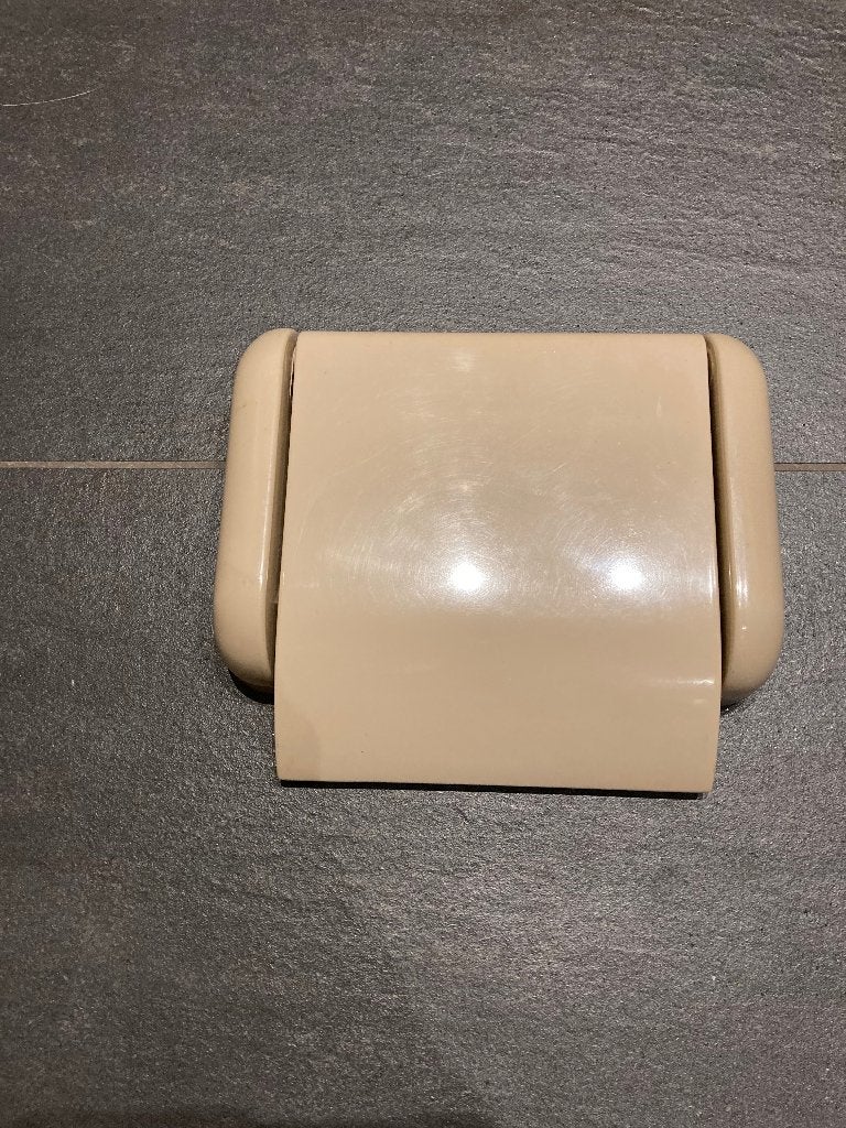 wc-papierrol houder, Enlèvement, Utilisé, Beige, Plastique