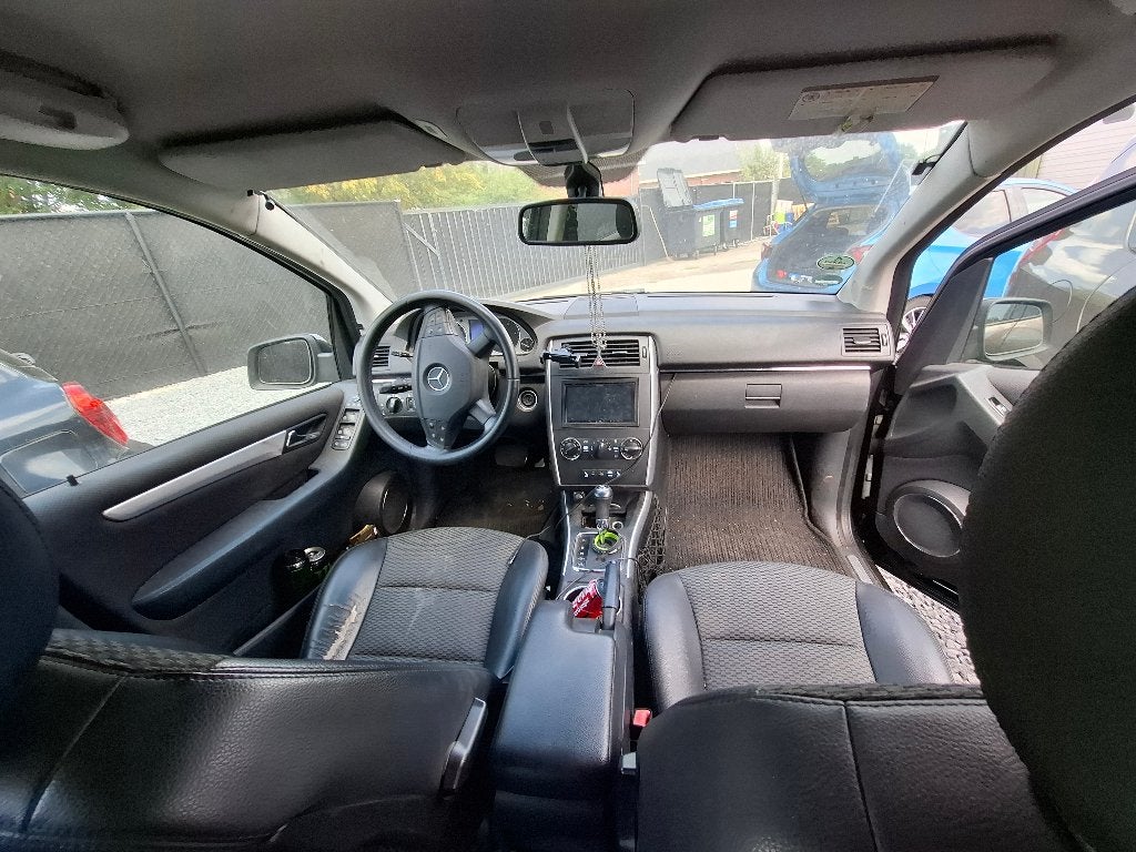 Mercedes benz b200 cdi 2009, Auto's, 1800 kg, 4 cilinders, Leder en Stof, Zwart