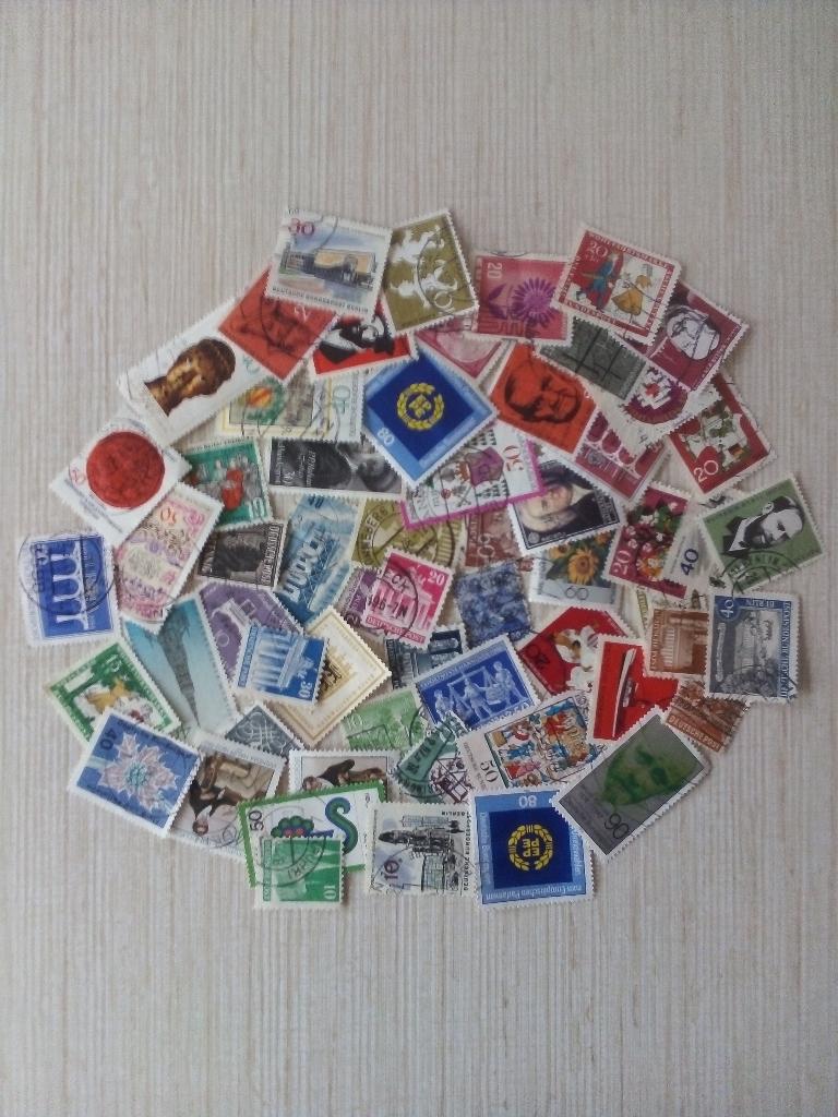 Allemagne lot timbres oblitérés, Envoi, 1990 à nos jours, Affranchi