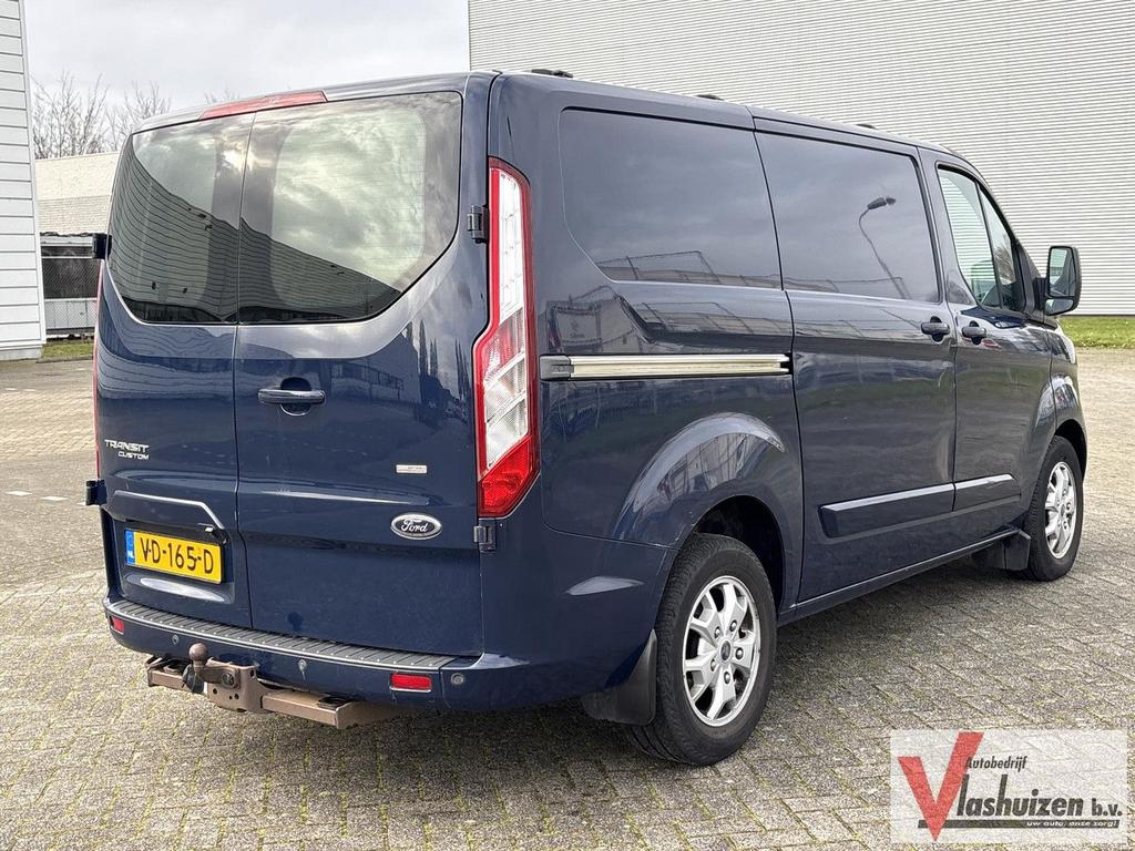 Ford Transit Custom 270 2.2 TDCI L1H1 Limited | € 4.350,- NE, Parkeersensor, Blauw, Bedrijf, 183 g/km