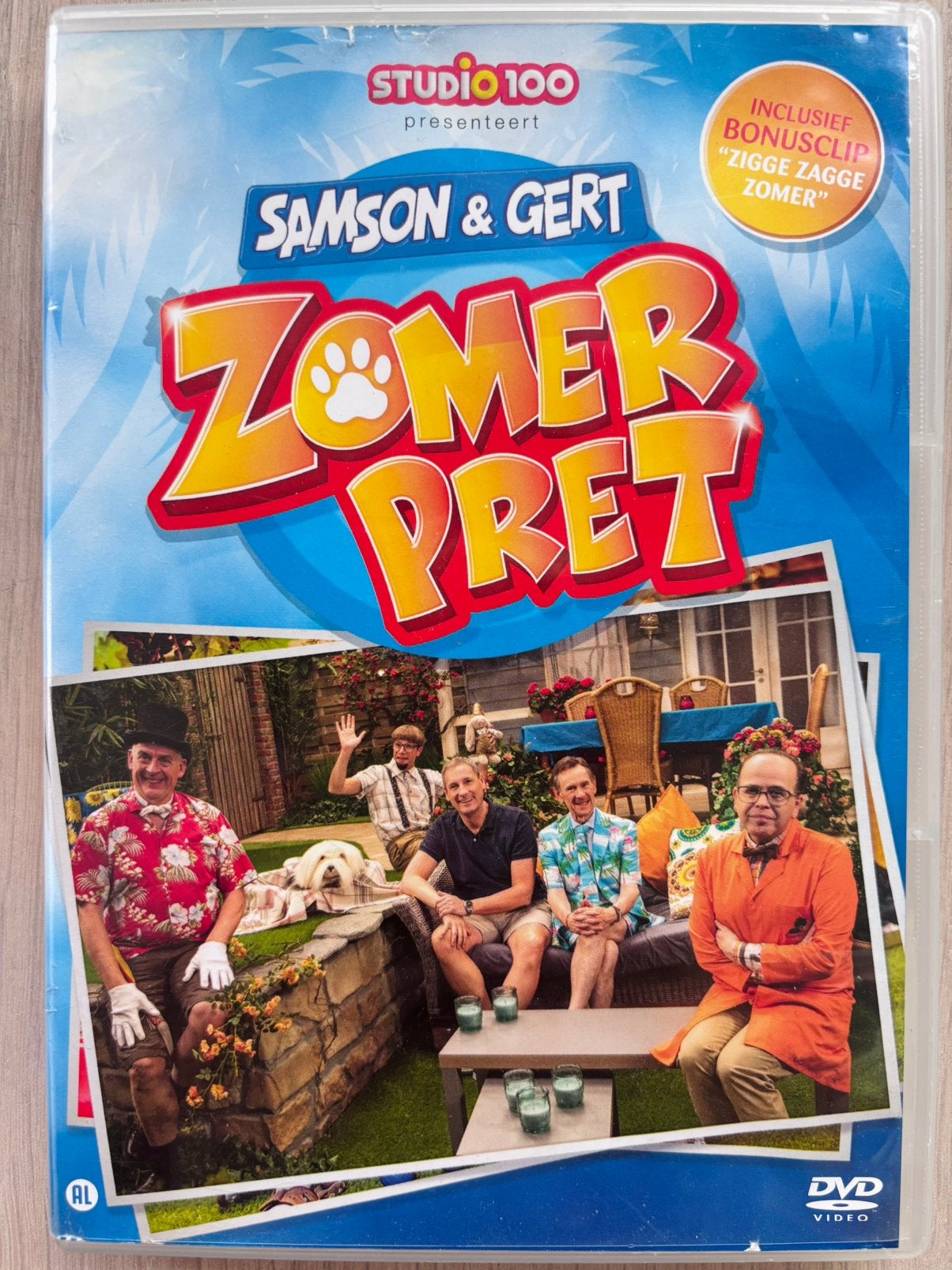 Samson & Gert DVD: Zomerpret, Cd's en Dvd's, Alle leeftijden, Zo goed als nieuw, Komedie, Film