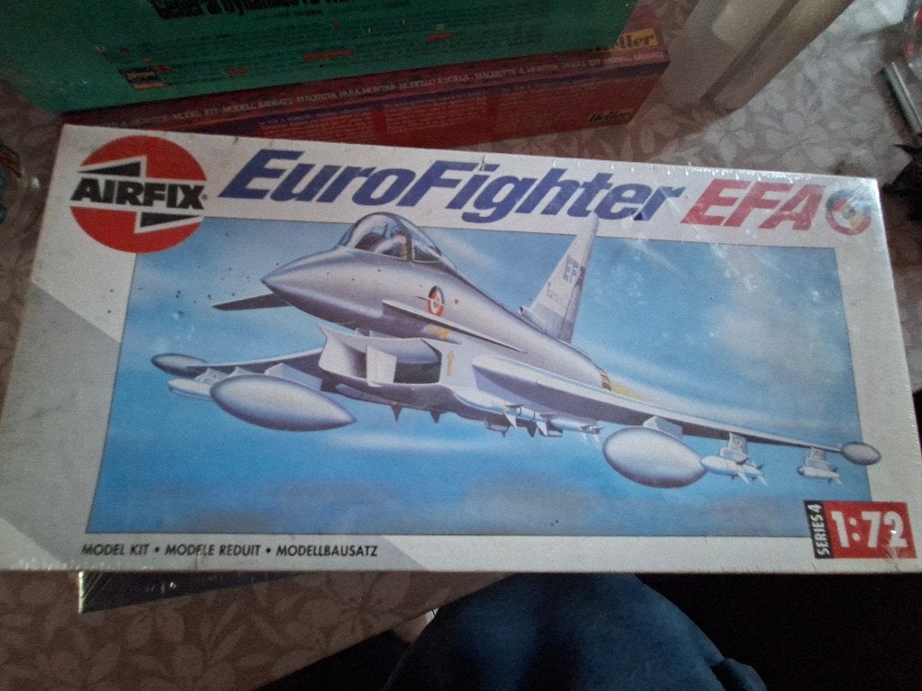 Maquette Airfix 1:72 - EuroFighter EFA NEUVE SCÉLLÉE, Neuf, Autres marques, Enlèvement, 1:72 à 1:144
