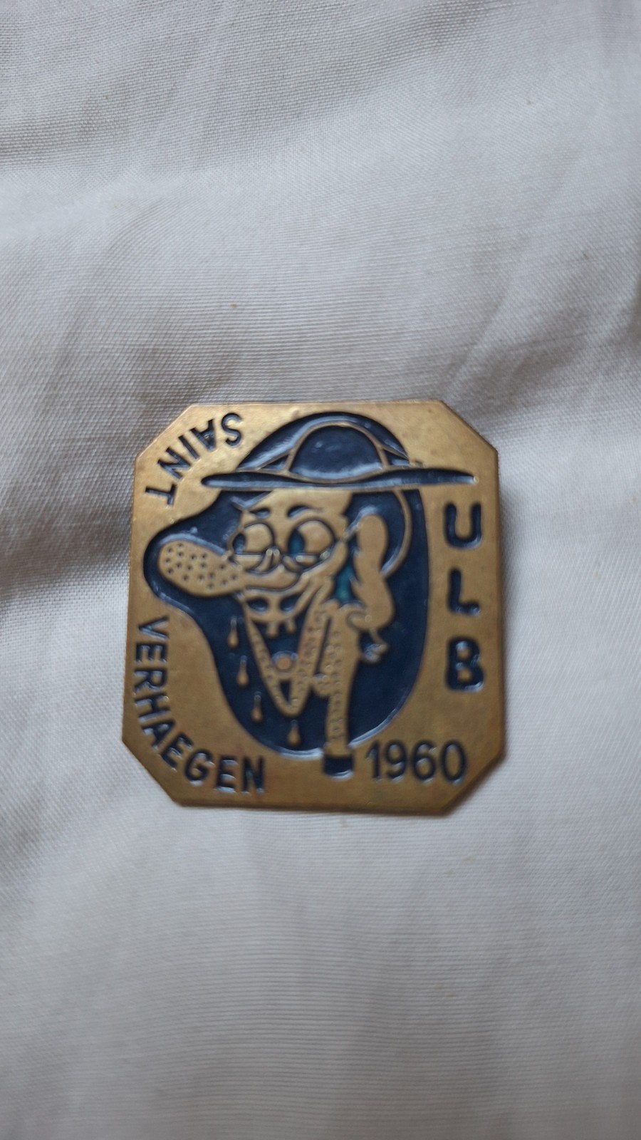 1960 ULB VUB St V-medaille, Ophalen of Verzenden