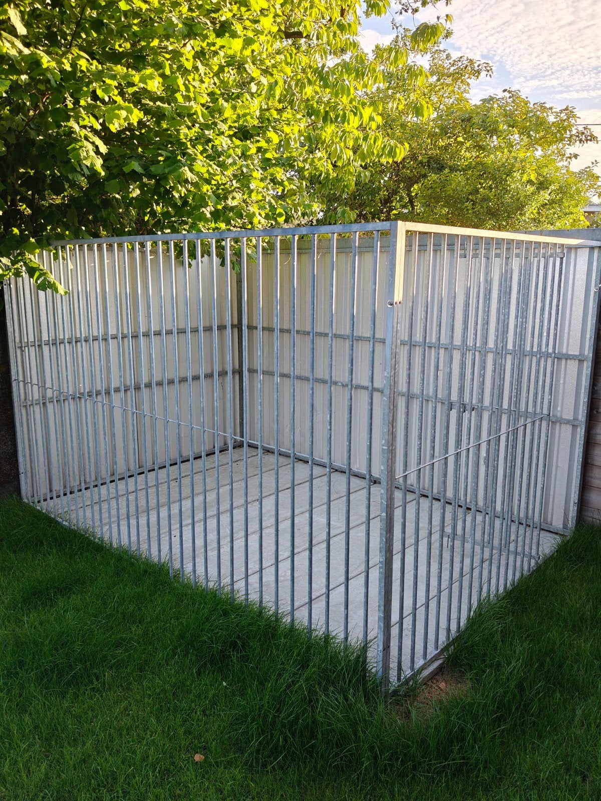 Gegalvaniseerd hondenhok 2x3m, Ophalen, Hondenhok