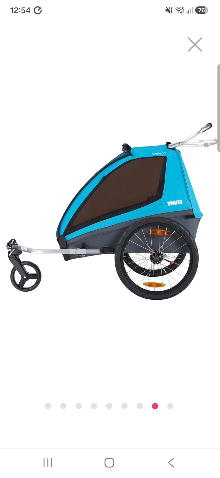 Thule Coaster-XT, Enlèvement, Neuf, Remorque pour enfant