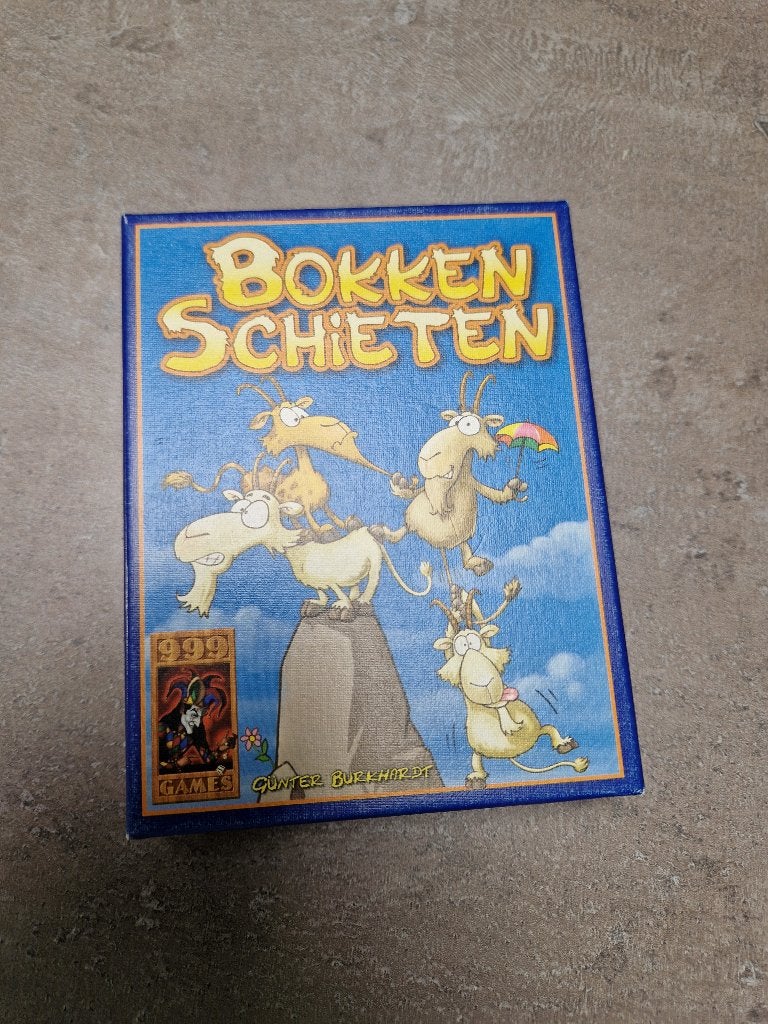 Kaartspel Bokken schieten, Ophalen, Zo goed als nieuw, 999 games