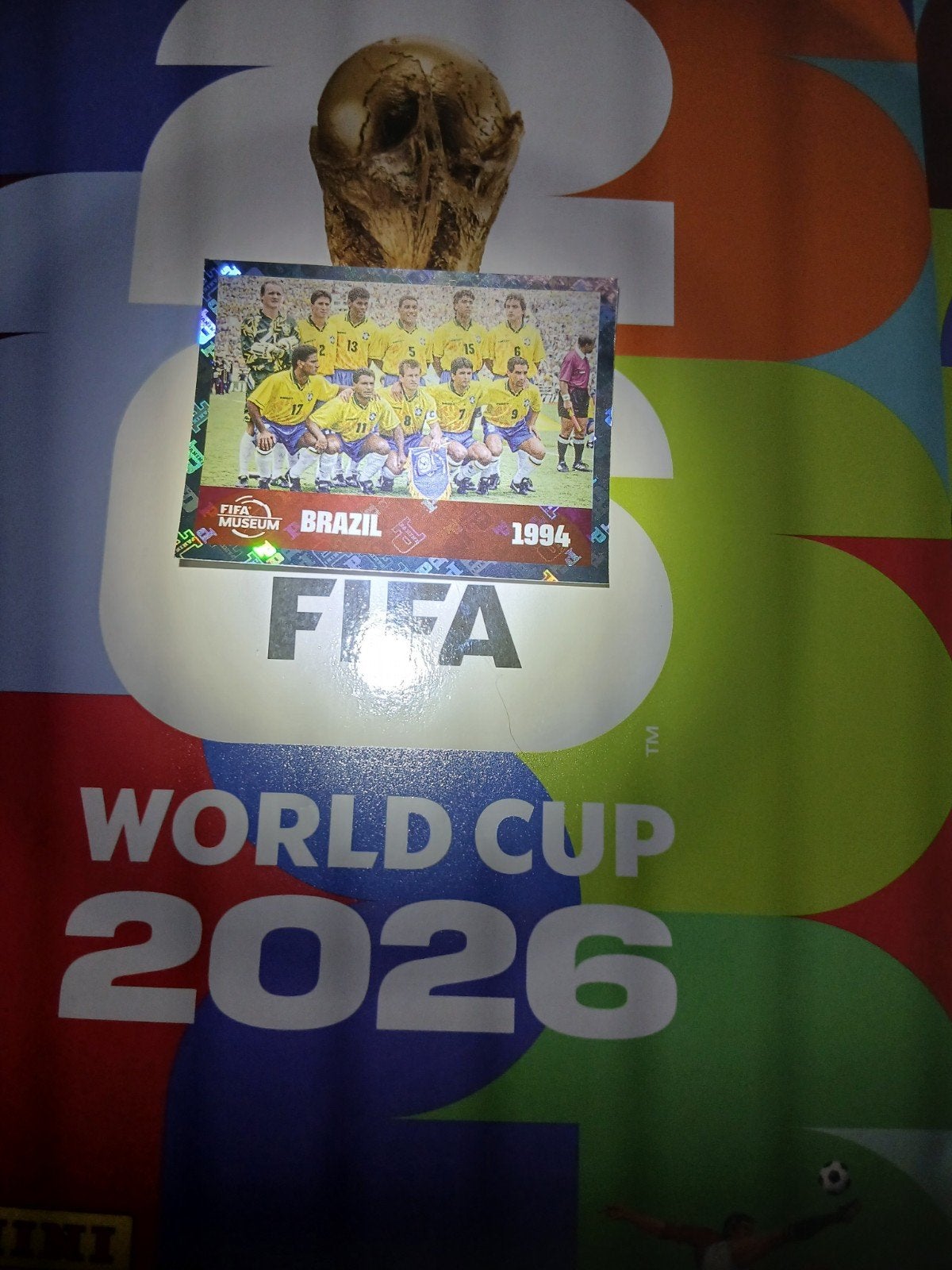 Brazil 1994 wk panini kaart, Tickets en Kaartjes