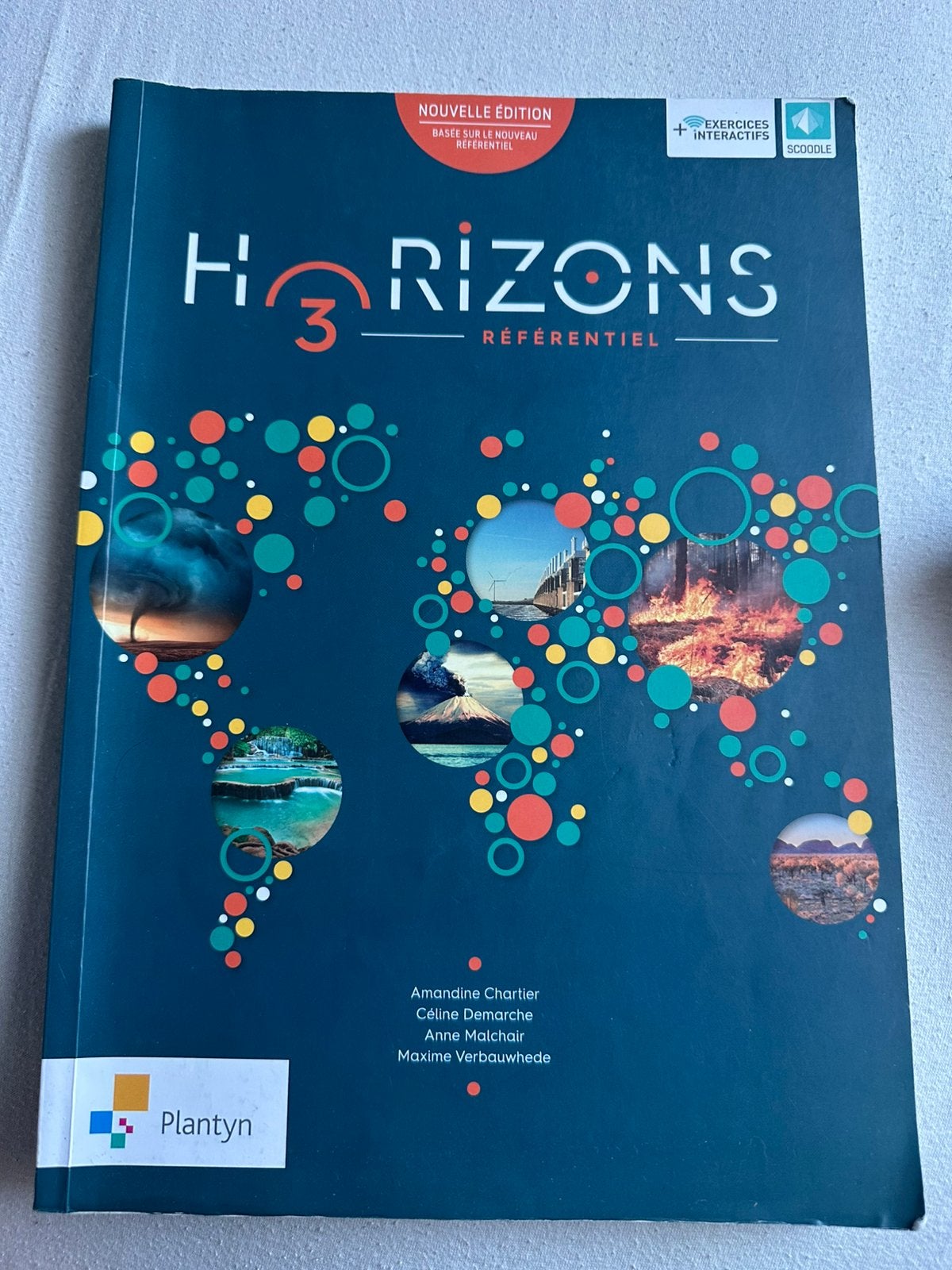Manuel Géographie - Horizons 3 Référentiel - Plantyn, Enlèvement, Comme neuf, Géographie