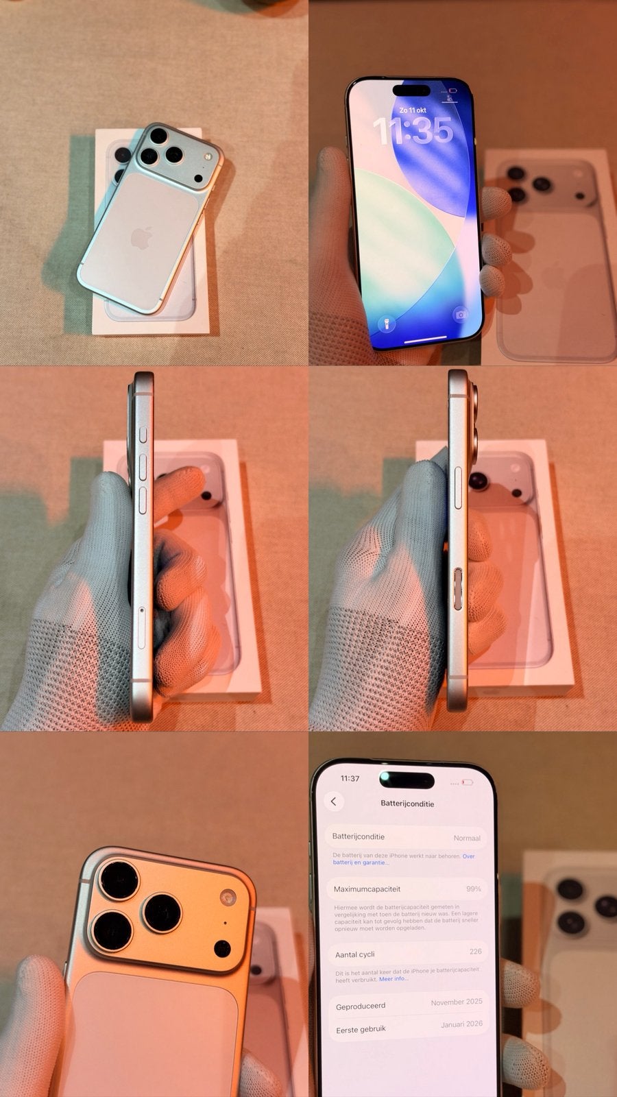 IPhone 17 Pro 256GB Silver, Télécoms, 256 GB, 99 %, Enlèvement ou Envoi, Comme neuf