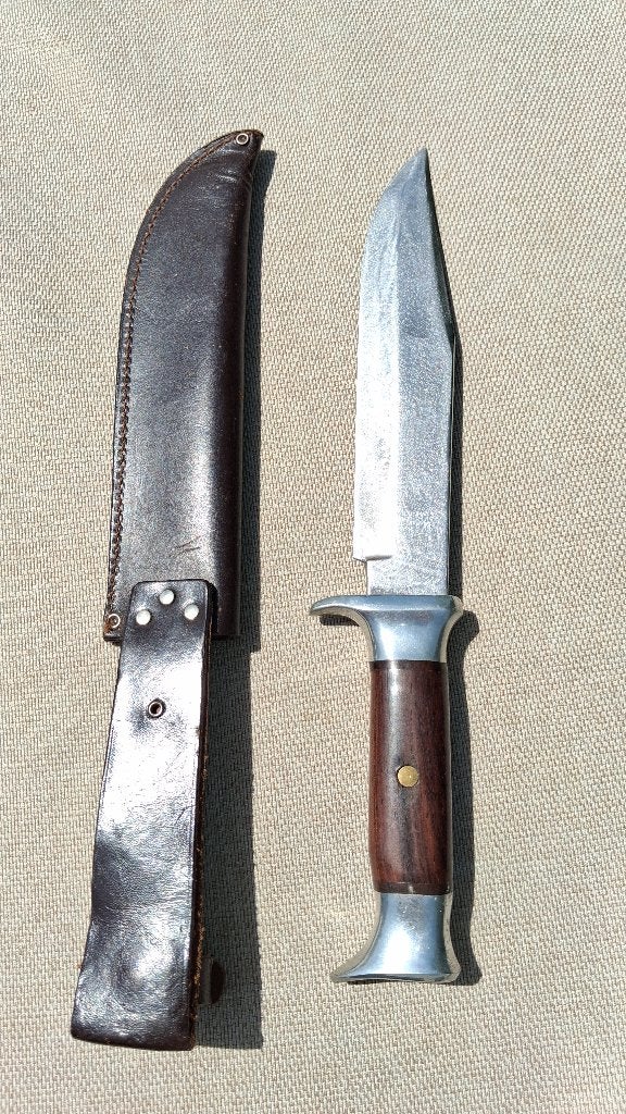 Bowie mes Solingen, Verzamelen, Ophalen of Verzenden, Overige soorten, Mes of Dolk