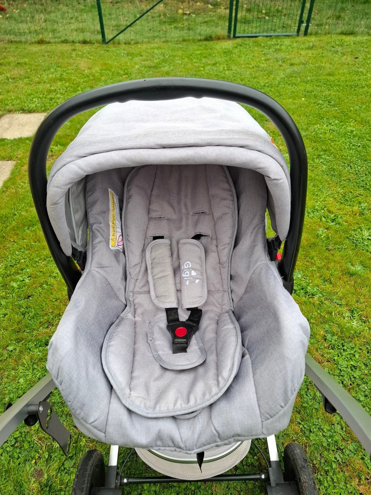 kinderwagen moni, Gebruikt, Luchtbanden, Ophalen, Kinderwagen